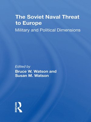 cover image of The Soviet Naval Threat to Europe